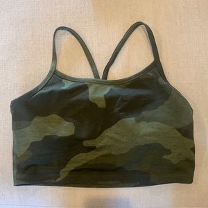 Aerie offline camo sports bra